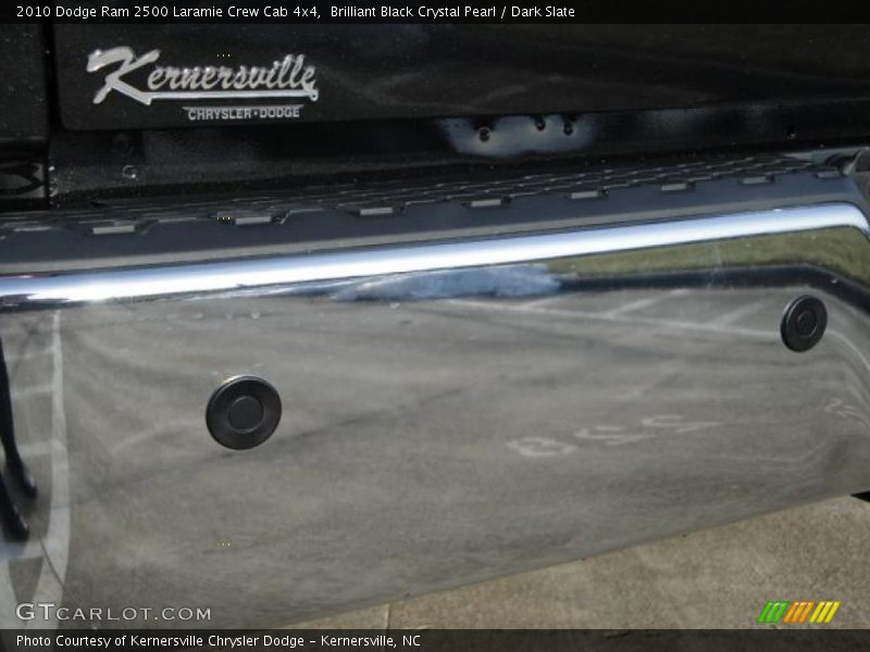 Brilliant Black Crystal Pearl / Dark Slate 2010 Dodge Ram 2500 Laramie Crew Cab 4x4