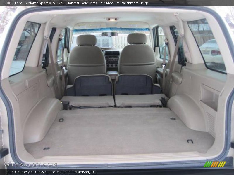 Harvest Gold Metallic / Medium Parchment Beige 2003 Ford Explorer Sport XLS 4x4