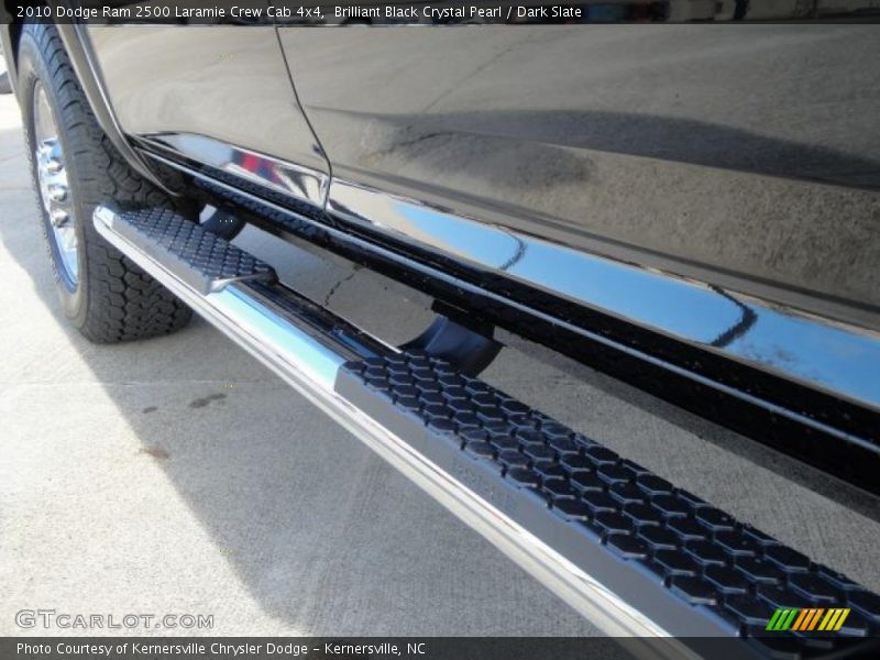 Brilliant Black Crystal Pearl / Dark Slate 2010 Dodge Ram 2500 Laramie Crew Cab 4x4