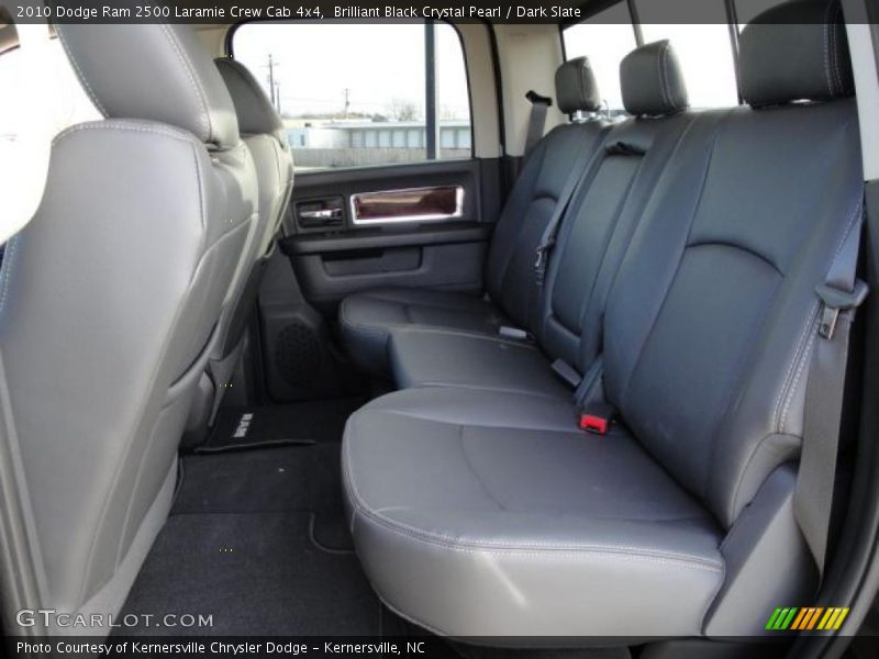 Brilliant Black Crystal Pearl / Dark Slate 2010 Dodge Ram 2500 Laramie Crew Cab 4x4