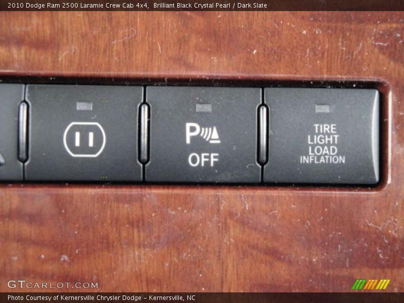 Brilliant Black Crystal Pearl / Dark Slate 2010 Dodge Ram 2500 Laramie Crew Cab 4x4