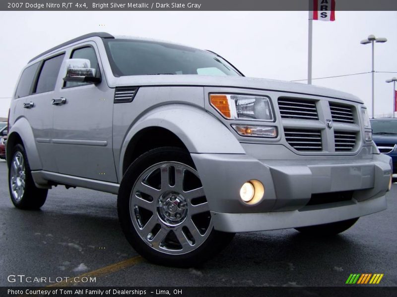 Bright Silver Metallic / Dark Slate Gray 2007 Dodge Nitro R/T 4x4