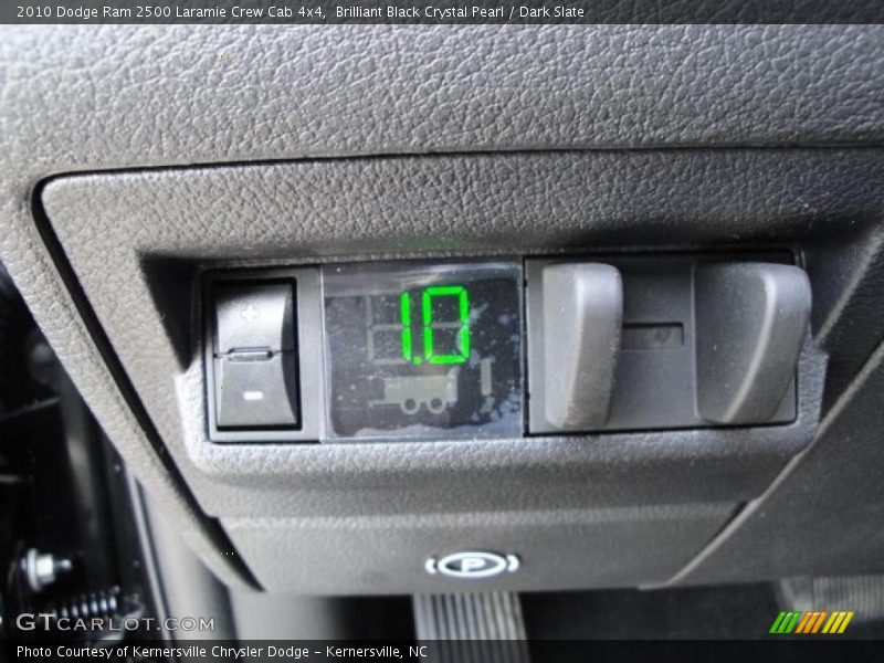 Brilliant Black Crystal Pearl / Dark Slate 2010 Dodge Ram 2500 Laramie Crew Cab 4x4
