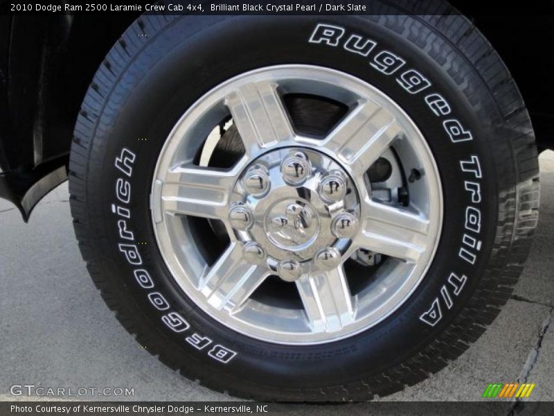 Brilliant Black Crystal Pearl / Dark Slate 2010 Dodge Ram 2500 Laramie Crew Cab 4x4