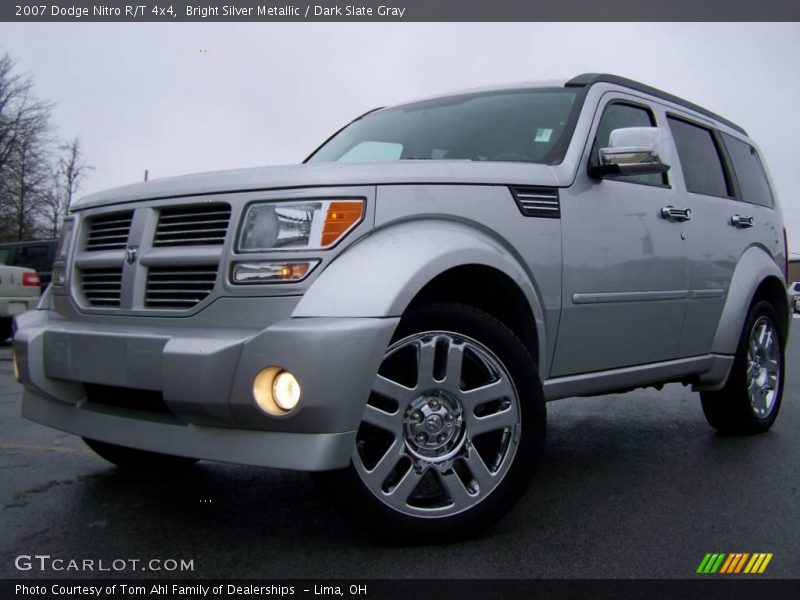 Bright Silver Metallic / Dark Slate Gray 2007 Dodge Nitro R/T 4x4