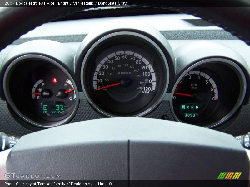 Bright Silver Metallic / Dark Slate Gray 2007 Dodge Nitro R/T 4x4