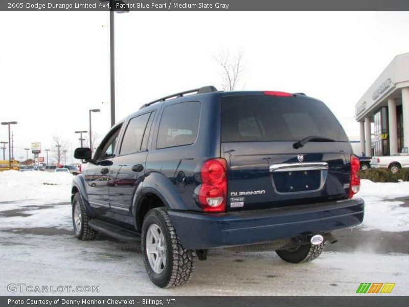 Patriot Blue Pearl / Medium Slate Gray 2005 Dodge Durango Limited 4x4