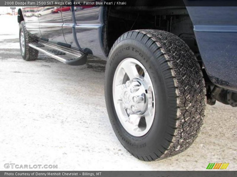 Patriot Blue Pearl / Khaki 2008 Dodge Ram 2500 SXT Mega Cab 4x4
