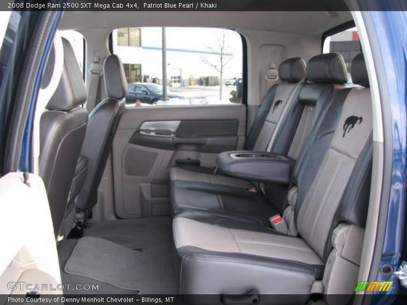 Patriot Blue Pearl / Khaki 2008 Dodge Ram 2500 SXT Mega Cab 4x4