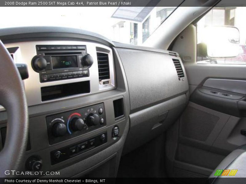 Patriot Blue Pearl / Khaki 2008 Dodge Ram 2500 SXT Mega Cab 4x4