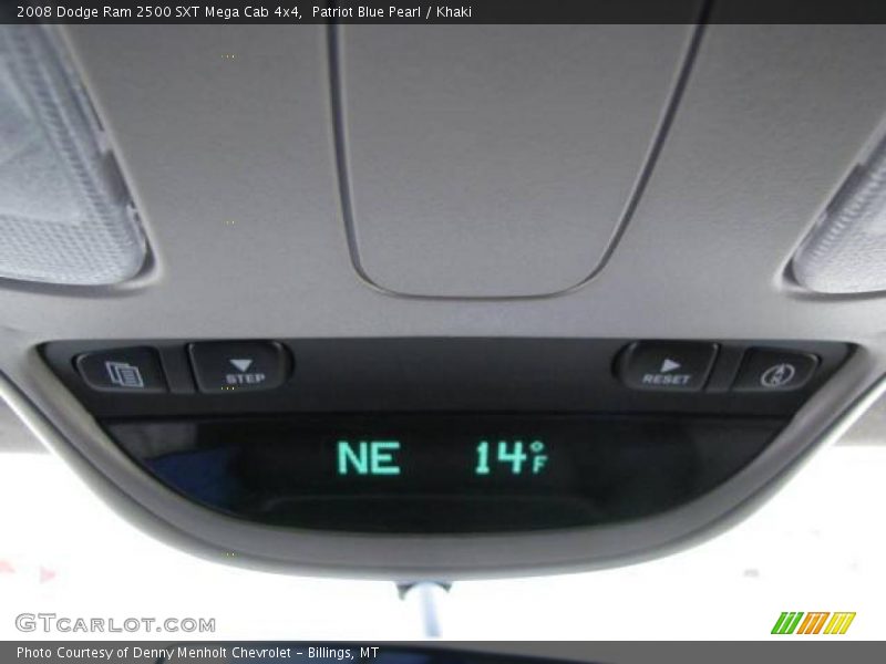 Patriot Blue Pearl / Khaki 2008 Dodge Ram 2500 SXT Mega Cab 4x4