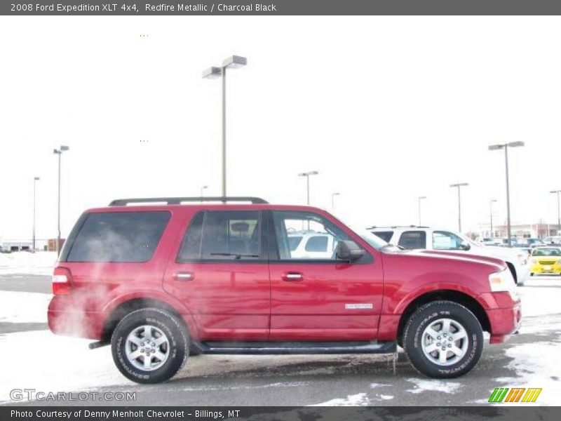 Redfire Metallic / Charcoal Black 2008 Ford Expedition XLT 4x4