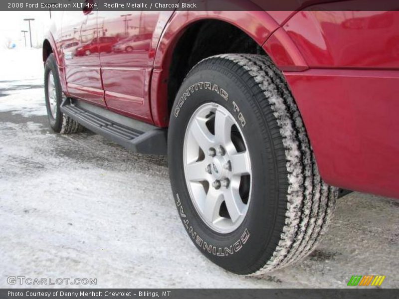 Redfire Metallic / Charcoal Black 2008 Ford Expedition XLT 4x4