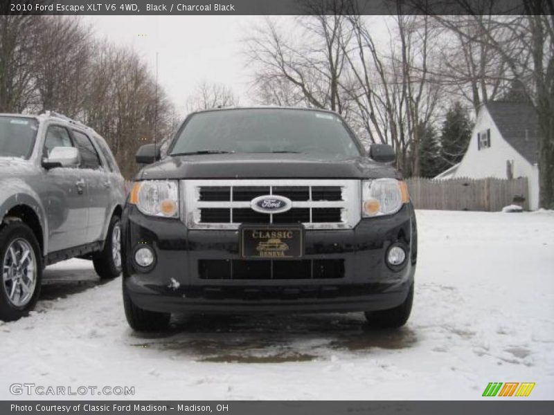 Black / Charcoal Black 2010 Ford Escape XLT V6 4WD