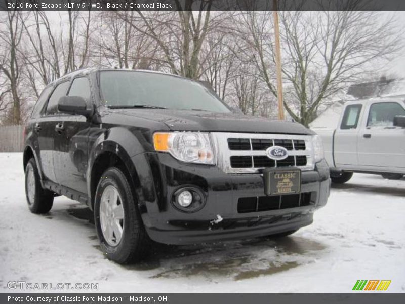 Black / Charcoal Black 2010 Ford Escape XLT V6 4WD