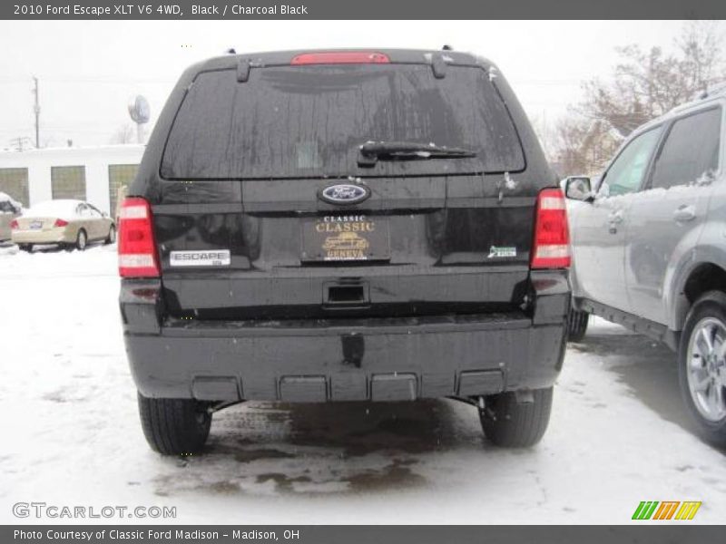 Black / Charcoal Black 2010 Ford Escape XLT V6 4WD