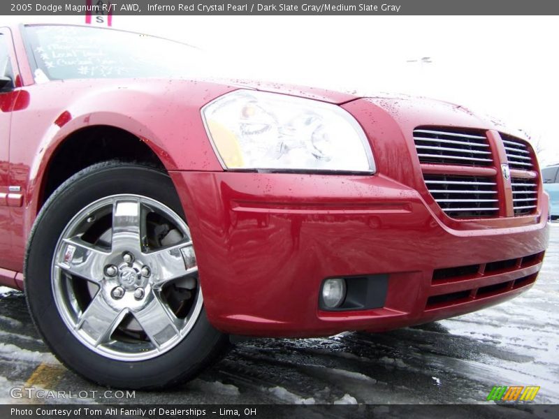 Inferno Red Crystal Pearl / Dark Slate Gray/Medium Slate Gray 2005 Dodge Magnum R/T AWD