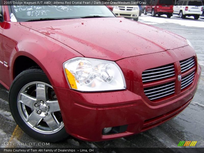 Inferno Red Crystal Pearl / Dark Slate Gray/Medium Slate Gray 2005 Dodge Magnum R/T AWD