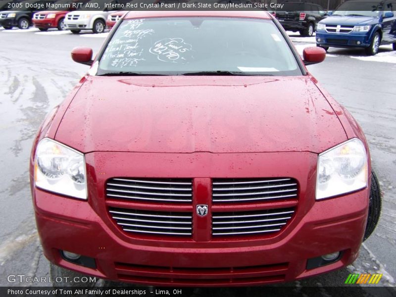 Inferno Red Crystal Pearl / Dark Slate Gray/Medium Slate Gray 2005 Dodge Magnum R/T AWD