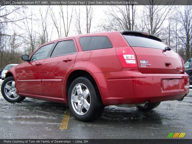 Inferno Red Crystal Pearl / Dark Slate Gray/Medium Slate Gray 2005 Dodge Magnum R/T AWD