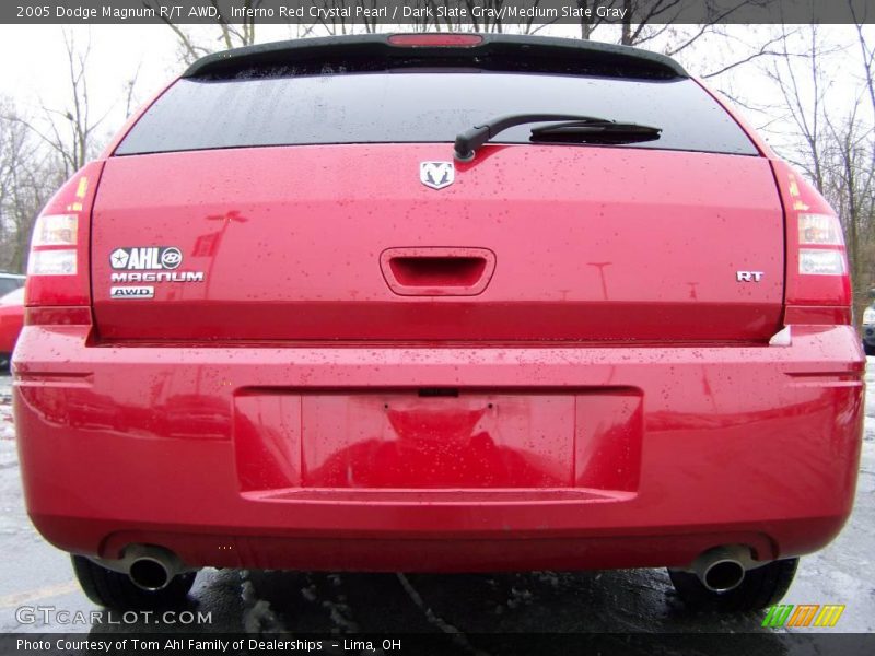 Inferno Red Crystal Pearl / Dark Slate Gray/Medium Slate Gray 2005 Dodge Magnum R/T AWD