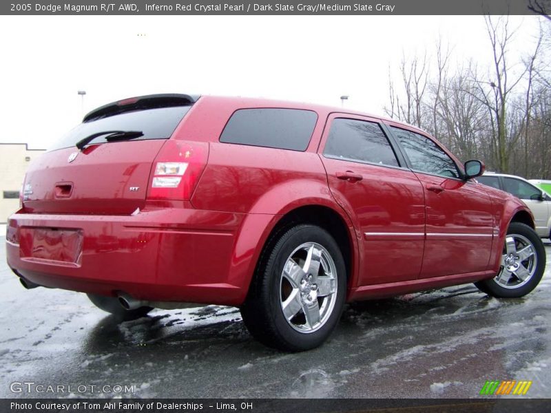 Inferno Red Crystal Pearl / Dark Slate Gray/Medium Slate Gray 2005 Dodge Magnum R/T AWD