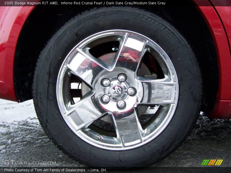 Inferno Red Crystal Pearl / Dark Slate Gray/Medium Slate Gray 2005 Dodge Magnum R/T AWD