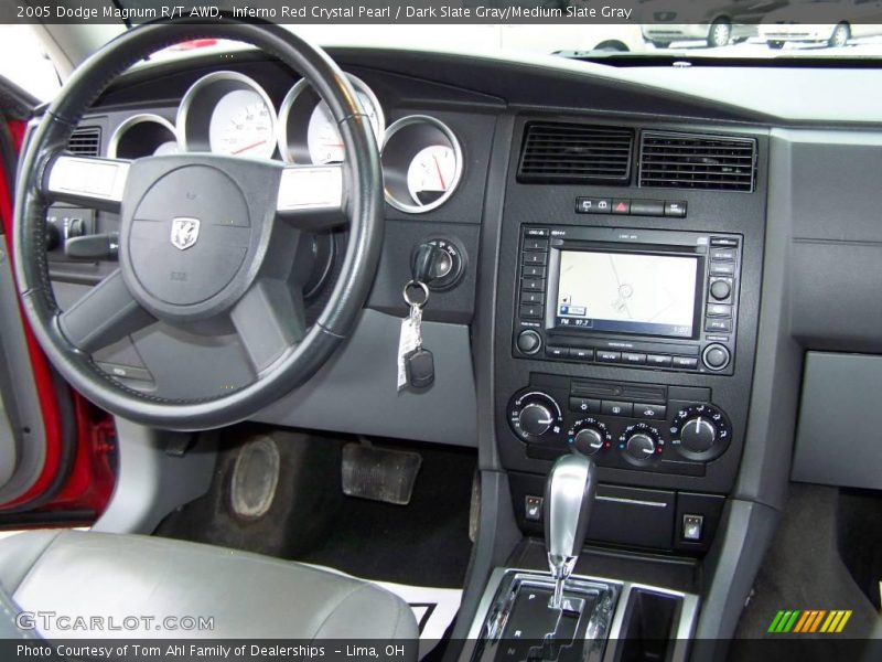 Inferno Red Crystal Pearl / Dark Slate Gray/Medium Slate Gray 2005 Dodge Magnum R/T AWD
