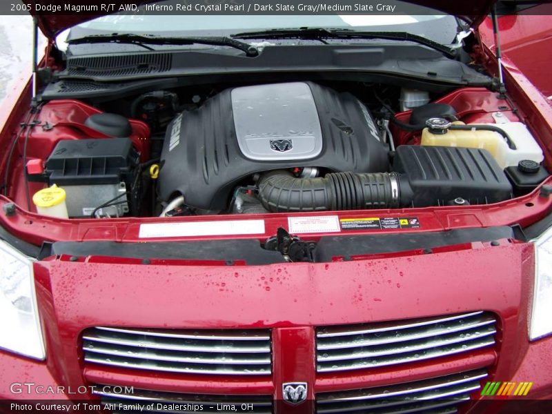 Inferno Red Crystal Pearl / Dark Slate Gray/Medium Slate Gray 2005 Dodge Magnum R/T AWD