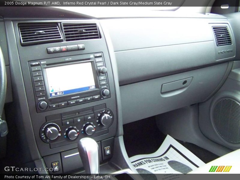 Inferno Red Crystal Pearl / Dark Slate Gray/Medium Slate Gray 2005 Dodge Magnum R/T AWD