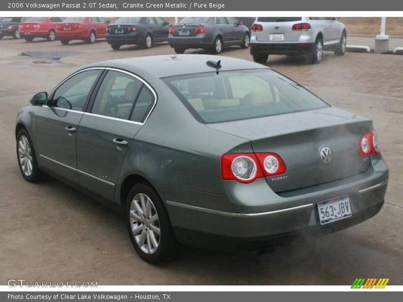 Granite Green Metallic / Pure Beige 2006 Volkswagen Passat 2.0T Sedan