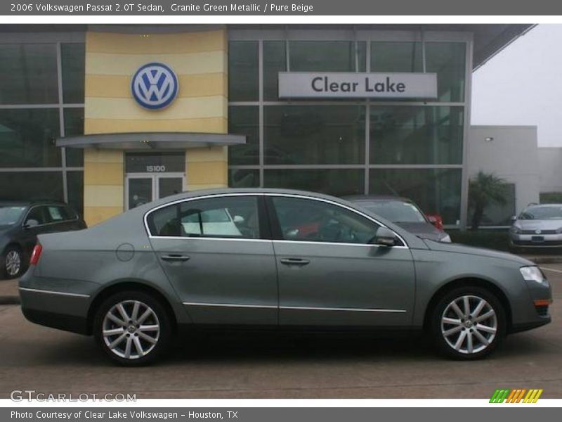 Granite Green Metallic / Pure Beige 2006 Volkswagen Passat 2.0T Sedan