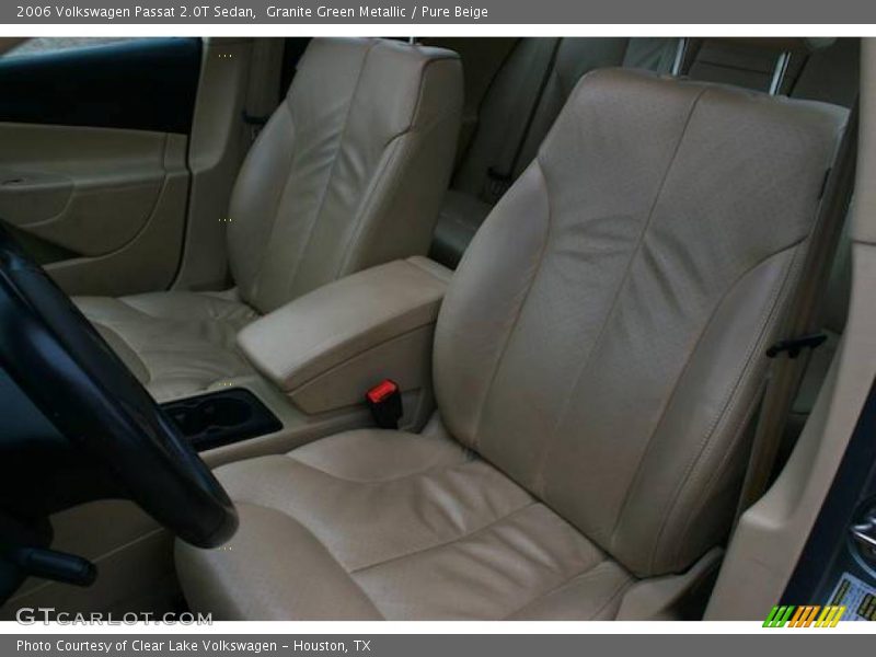 Granite Green Metallic / Pure Beige 2006 Volkswagen Passat 2.0T Sedan