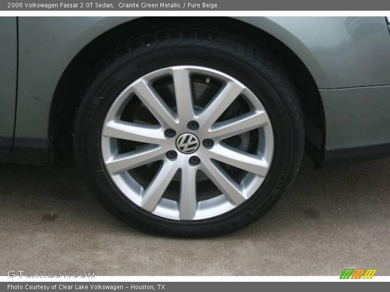 Granite Green Metallic / Pure Beige 2006 Volkswagen Passat 2.0T Sedan