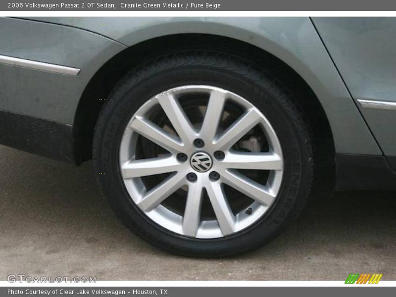 Granite Green Metallic / Pure Beige 2006 Volkswagen Passat 2.0T Sedan