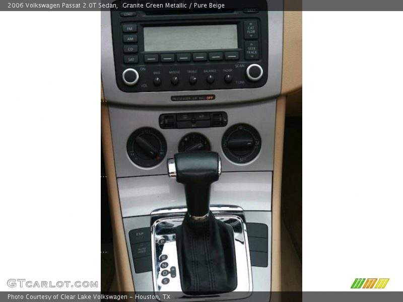 Granite Green Metallic / Pure Beige 2006 Volkswagen Passat 2.0T Sedan