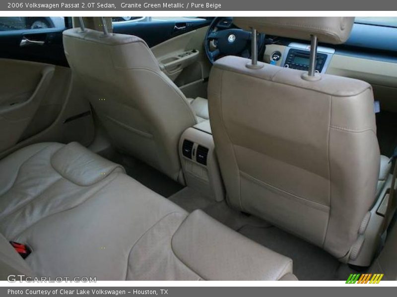 Granite Green Metallic / Pure Beige 2006 Volkswagen Passat 2.0T Sedan
