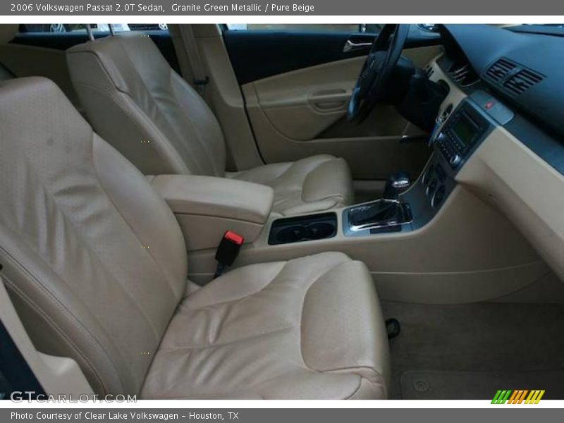Granite Green Metallic / Pure Beige 2006 Volkswagen Passat 2.0T Sedan