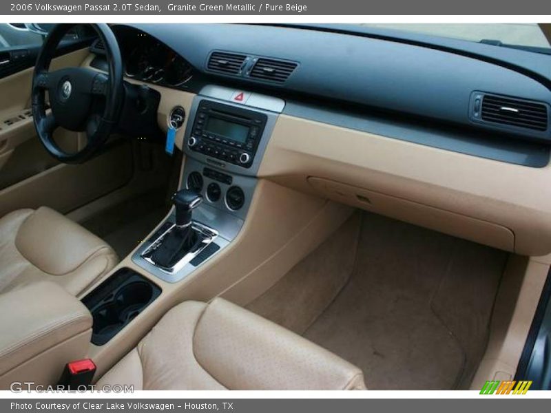 Granite Green Metallic / Pure Beige 2006 Volkswagen Passat 2.0T Sedan