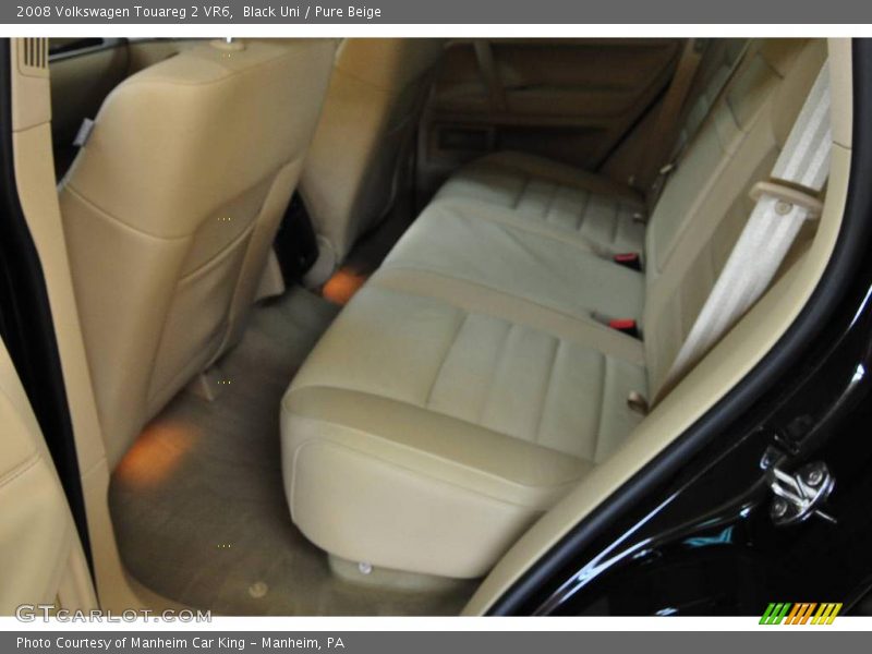 Black Uni / Pure Beige 2008 Volkswagen Touareg 2 VR6