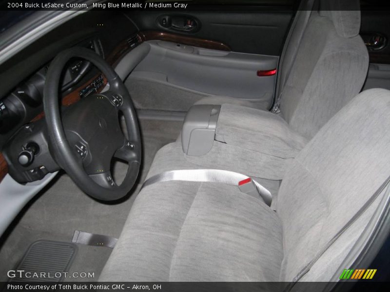 Ming Blue Metallic / Medium Gray 2004 Buick LeSabre Custom