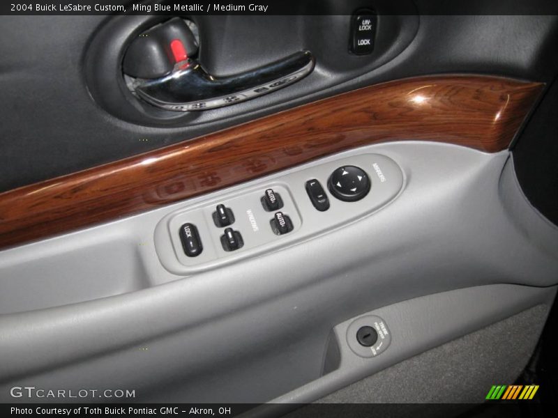Ming Blue Metallic / Medium Gray 2004 Buick LeSabre Custom