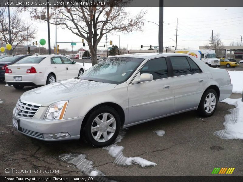 Light Platinum Metallic / Shale 2006 Cadillac DTS Luxury