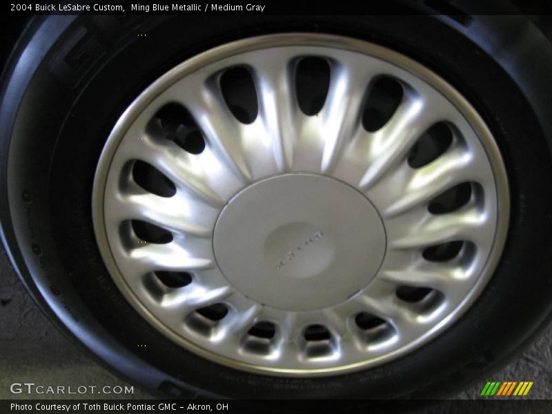 Ming Blue Metallic / Medium Gray 2004 Buick LeSabre Custom