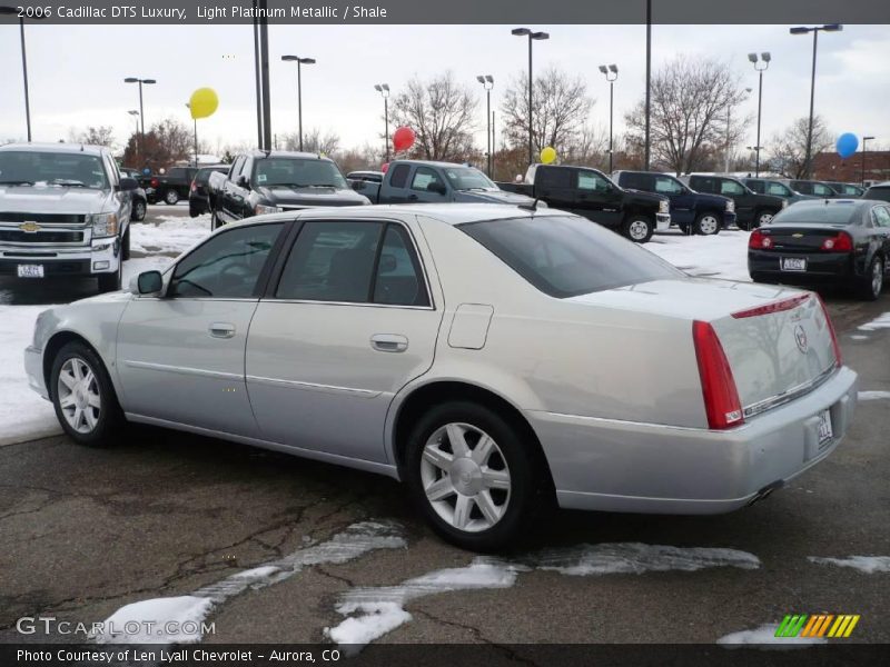 Light Platinum Metallic / Shale 2006 Cadillac DTS Luxury