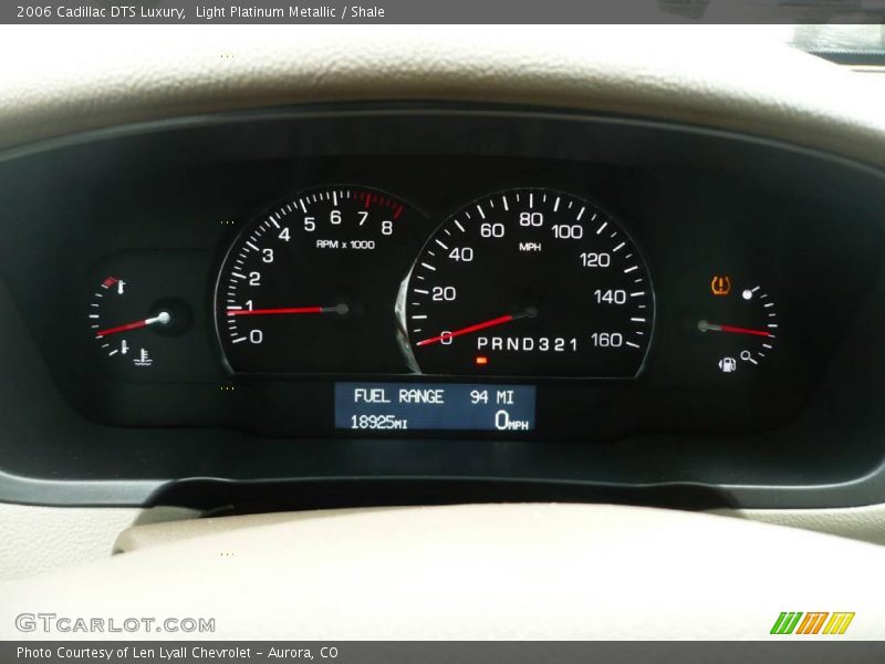 Light Platinum Metallic / Shale 2006 Cadillac DTS Luxury