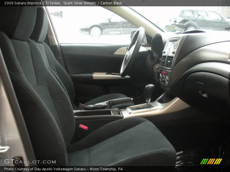Spark Silver Metallic / Carbon Black 2009 Subaru Impreza 2.5i Sedan