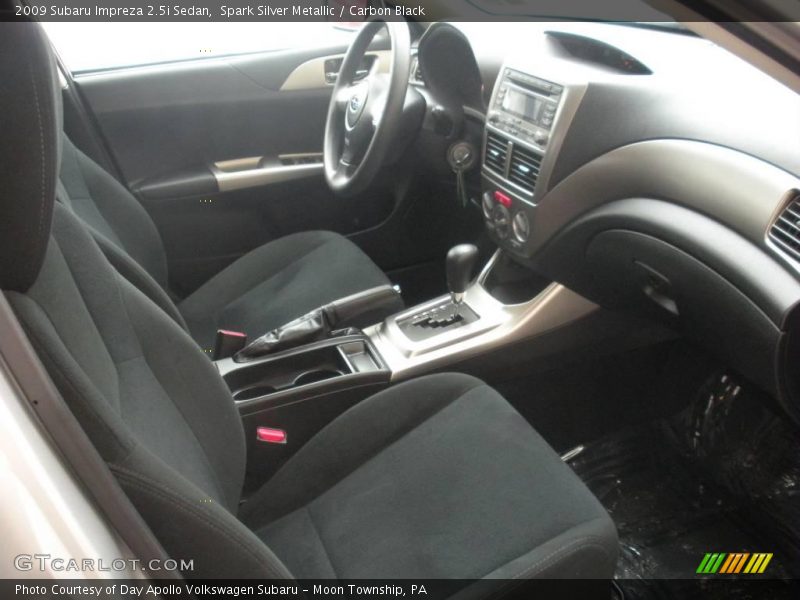Spark Silver Metallic / Carbon Black 2009 Subaru Impreza 2.5i Sedan