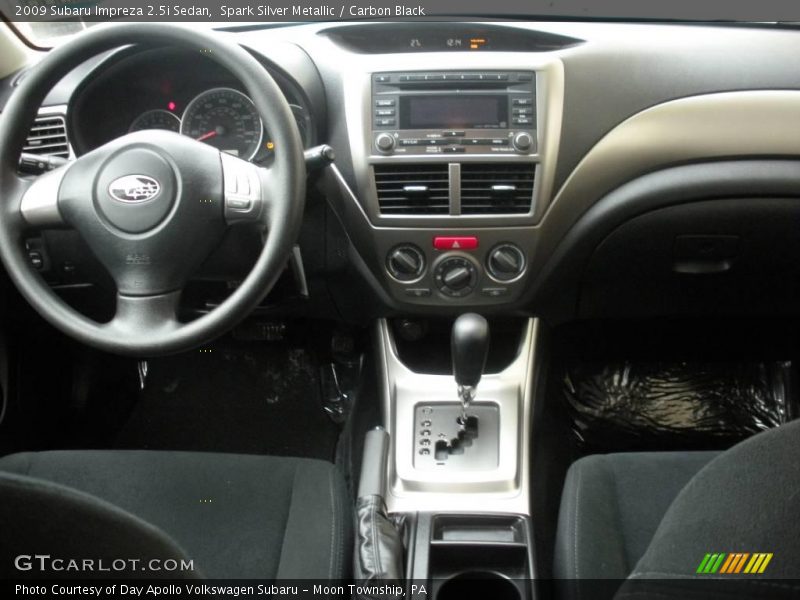 Spark Silver Metallic / Carbon Black 2009 Subaru Impreza 2.5i Sedan