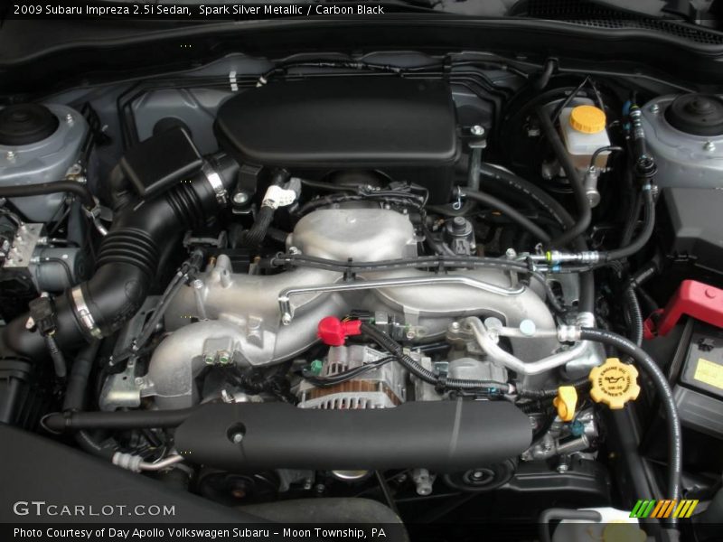 Spark Silver Metallic / Carbon Black 2009 Subaru Impreza 2.5i Sedan